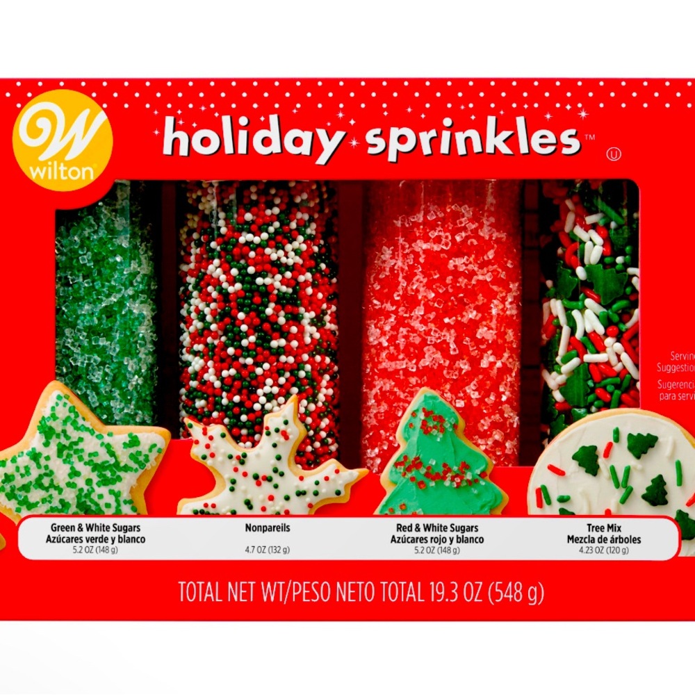 Wilton Christmas Sprinkles Mega Bulk Set
